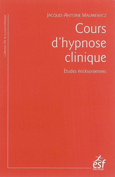 Front cover_Cours d'hypnose clinique