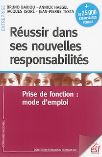 Front cover_Réussir dans ses nouvelles responsabilités