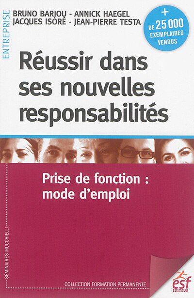 Front cover_Réussir dans ses nouvelles responsabilités