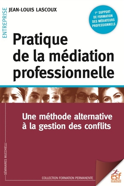 Front cover_Pratique de la médiation professionnelle