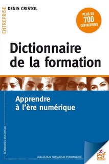 Front cover_Dictionnaire de la formation
