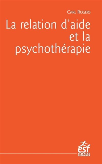 Front cover_La relation d'aide et la psychothérapie