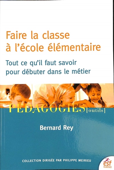 Front cover_Faire la classe à l'école élémentaire