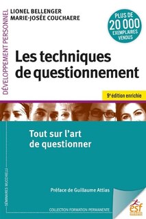 Front cover_Les techniques de questionnement : tout sur l'art de questionner