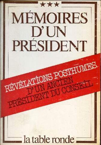 Couverture_Mémoires d'un Président