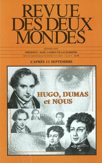 Front cover_Revue des deux mondes, n°1 (2002). Hugo, Dumas et nous