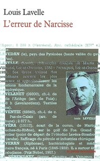 Front cover_L'erreur de Narcisse