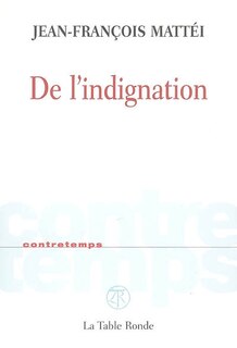 Front cover_De l'indignation