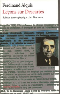 Front cover_Leçons sur Descartes : science et métaphysique chez Descartes