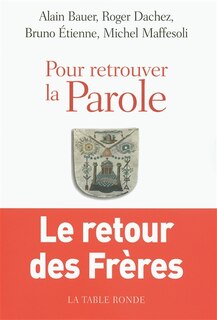 Front cover_Pour retrouver la parole : le retour des frères