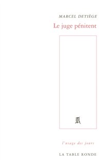 Front cover_Le juge pénitent