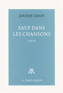 Front cover_Sauf dans les chansons