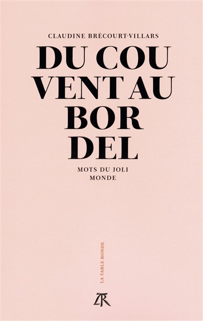 Front cover_Du couvent au bordel