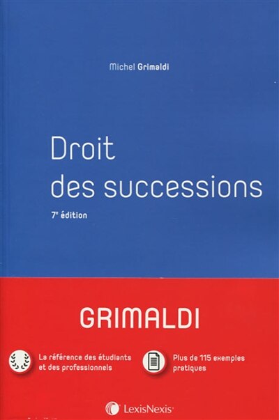 Couverture_Droit des successions