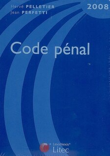Front cover_Code p&eacute;nal 2008