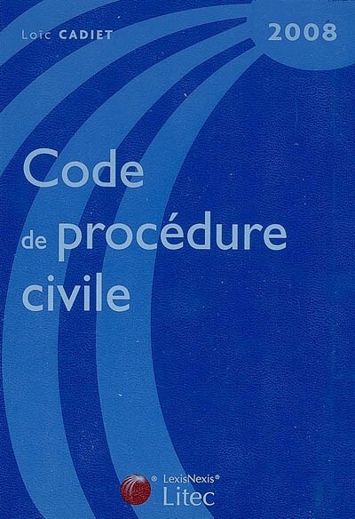 Couverture_Code de proc&eacute;dure civile 2008