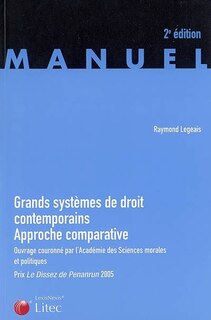 Couverture_Grands syst&egrave;mes de droit contemporains