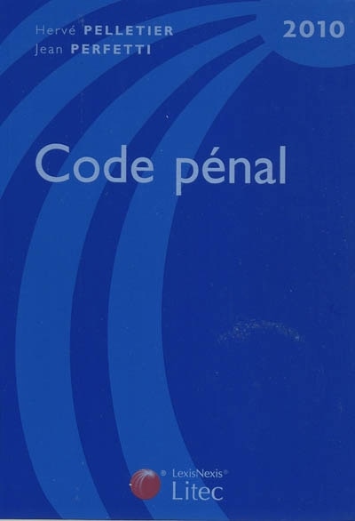 Couverture_Code p&eacute;nal 2010