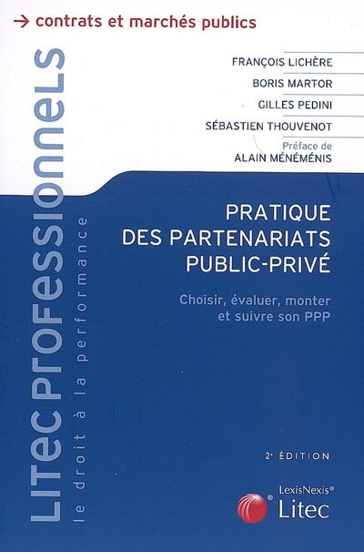Front cover_Pratique des partenariats public-privé