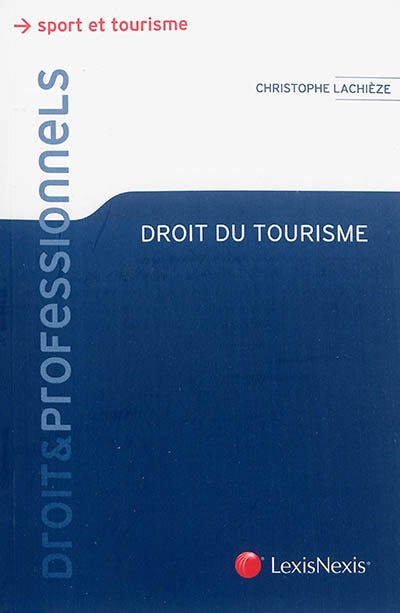 Couverture_Droit du tourisme