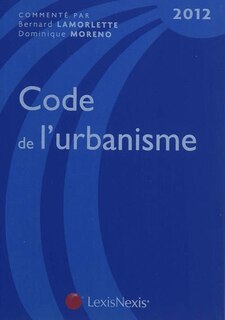 Couverture_Code de l'urbanisme 2012
