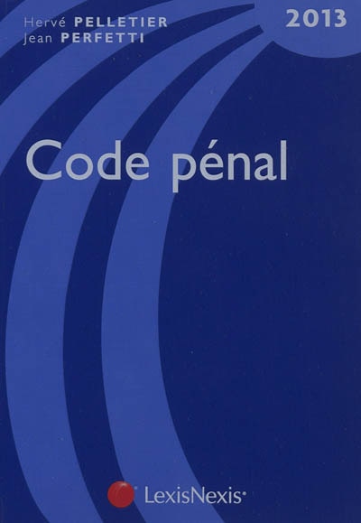 Couverture_Code p&eacute;nal 2013