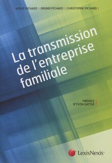 Couverture_La transmission de l'entreprise familiale