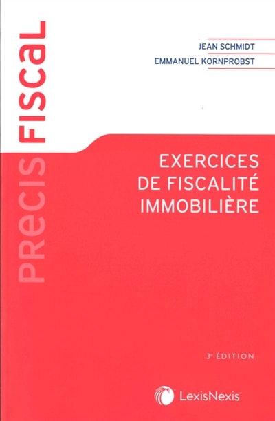 Couverture_Exercices de fiscalité immobilière