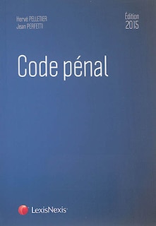 Couverture_Code p&eacute;nal 2015