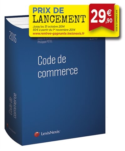 Couverture_Code de commerce 2015