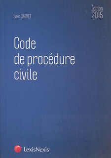 Couverture_Code de proc&eacute;dure civile 2015