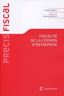 Front cover_Fiscalité de la cession d'entreprise