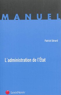 Front cover_L' administration de l'Etat