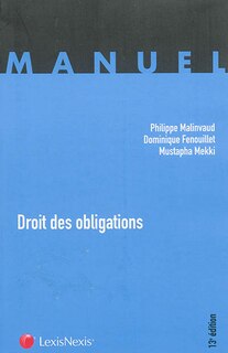 Couverture_Droit des obligations