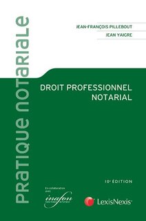 Couverture_Droit professionnel notarial