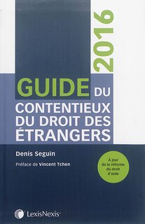 Front cover_Guide du contentieux du droit des étrangers