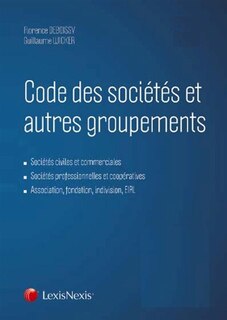 Couverture_Code des sociétés et autres groupements 2016