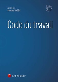 Front cover_Code du travail 2017