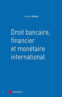 Couverture_Droit bancaire, financier et monétaire international