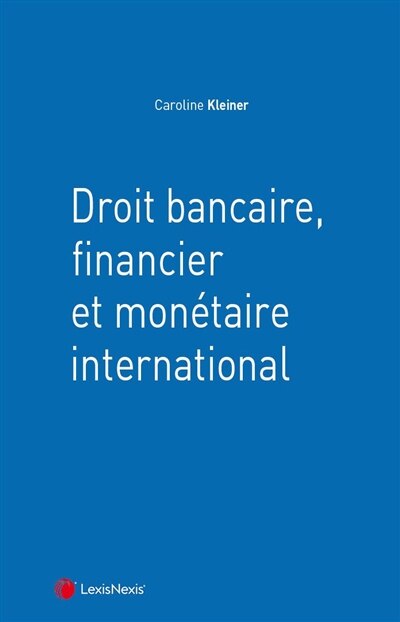 Couverture_Droit bancaire, financier et monétaire international