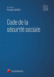 Front cover_Code de la sécurité sociale 2018