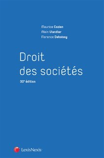 Front cover_Droit des sociétés
