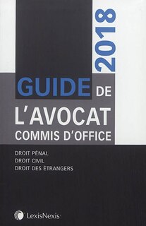 Front cover_Guide de l'avocat commis d'office