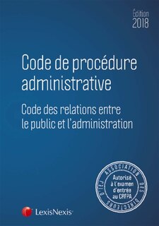 Couverture_Code de procédure administrative