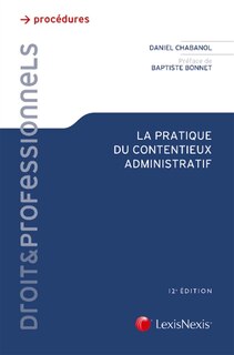 Front cover_La pratique du contentieux administratif