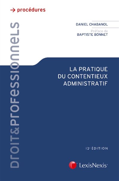 Front cover_La pratique du contentieux administratif