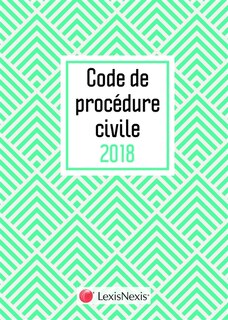 Couverture_Code de procédure civile 2018