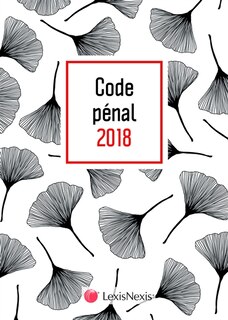 Couverture_Code pénal 2018