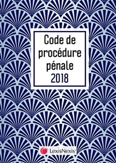 Front cover_Code de procédure pénale 2018