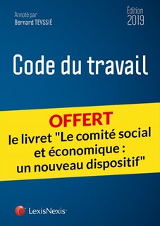 Front cover_Code du travail 2019